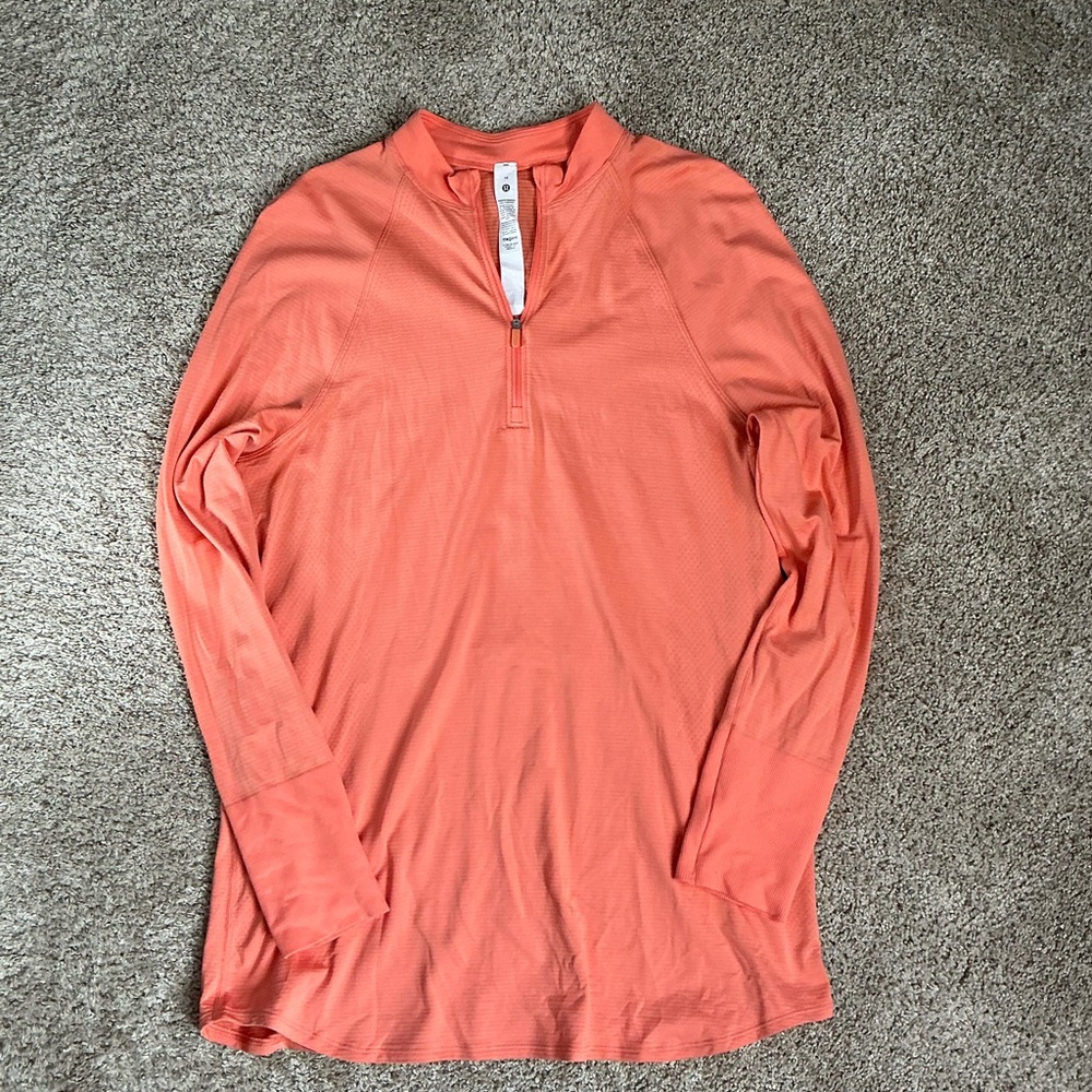 Lulemon Quarter-Zip Performance Long-Sleeve Shirt